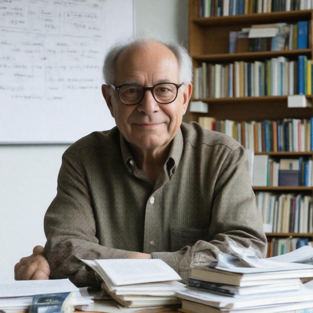 AI-created image of David Kahneman