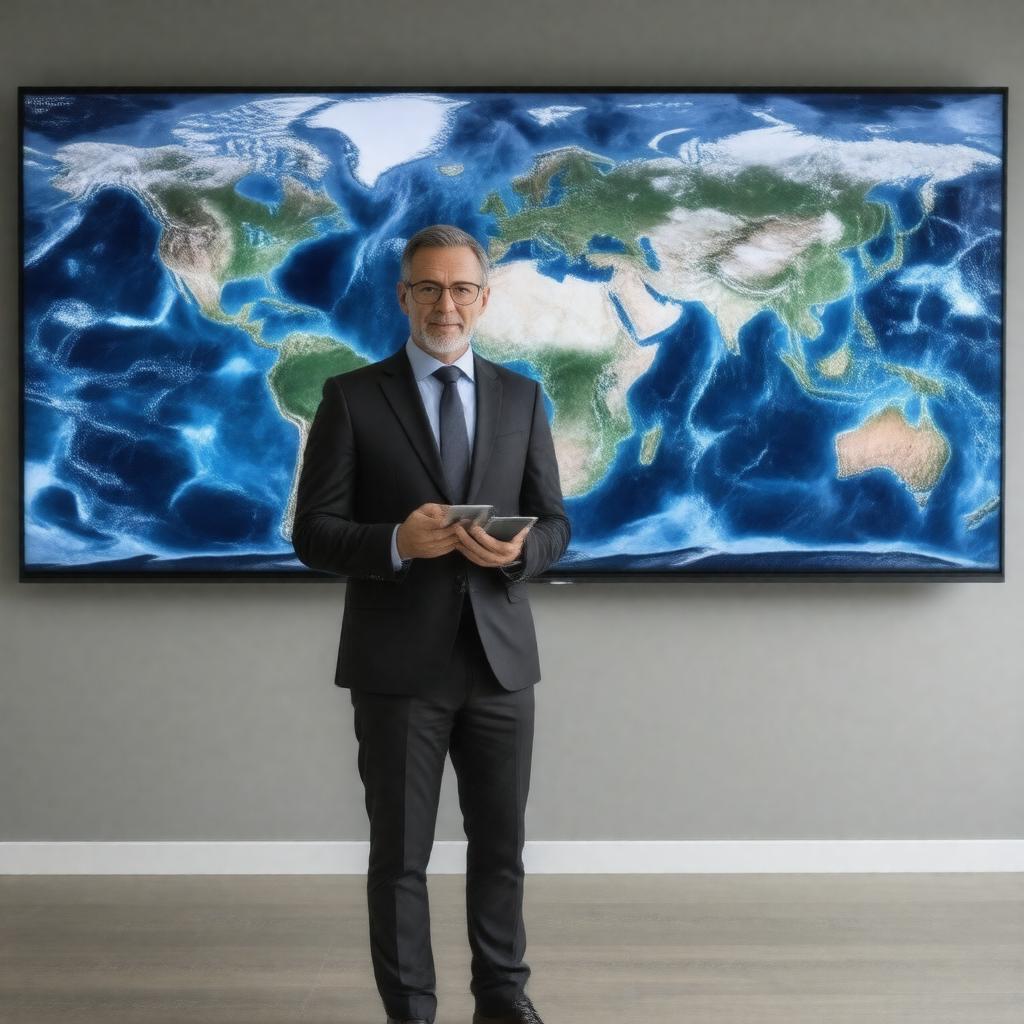 AI-created image of David King