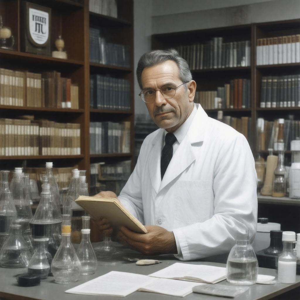 Click to view larger image AI-created image of David L. Nichols