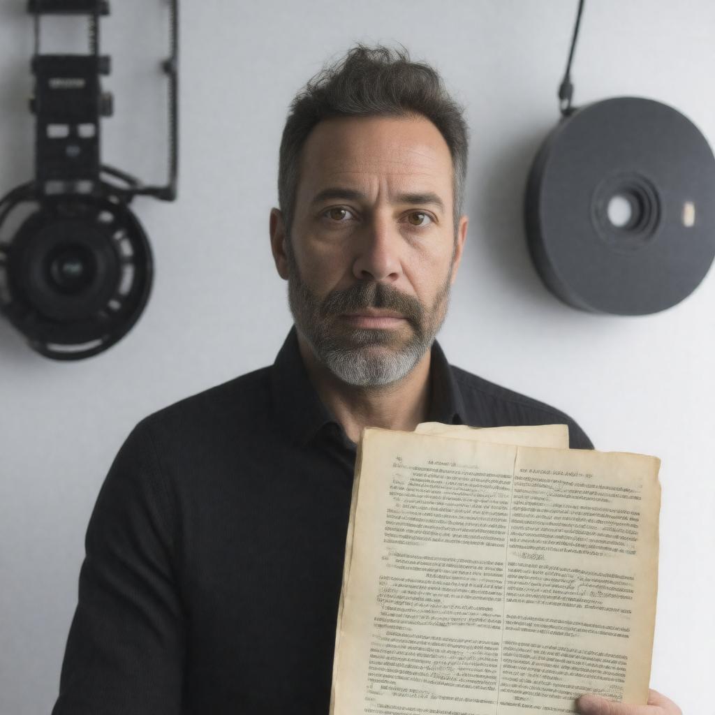 AI-created image of David Lanzenberg