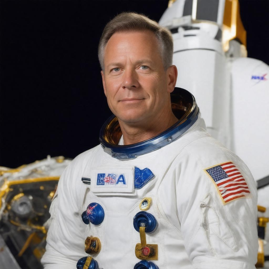 AI-created image of David Leestma