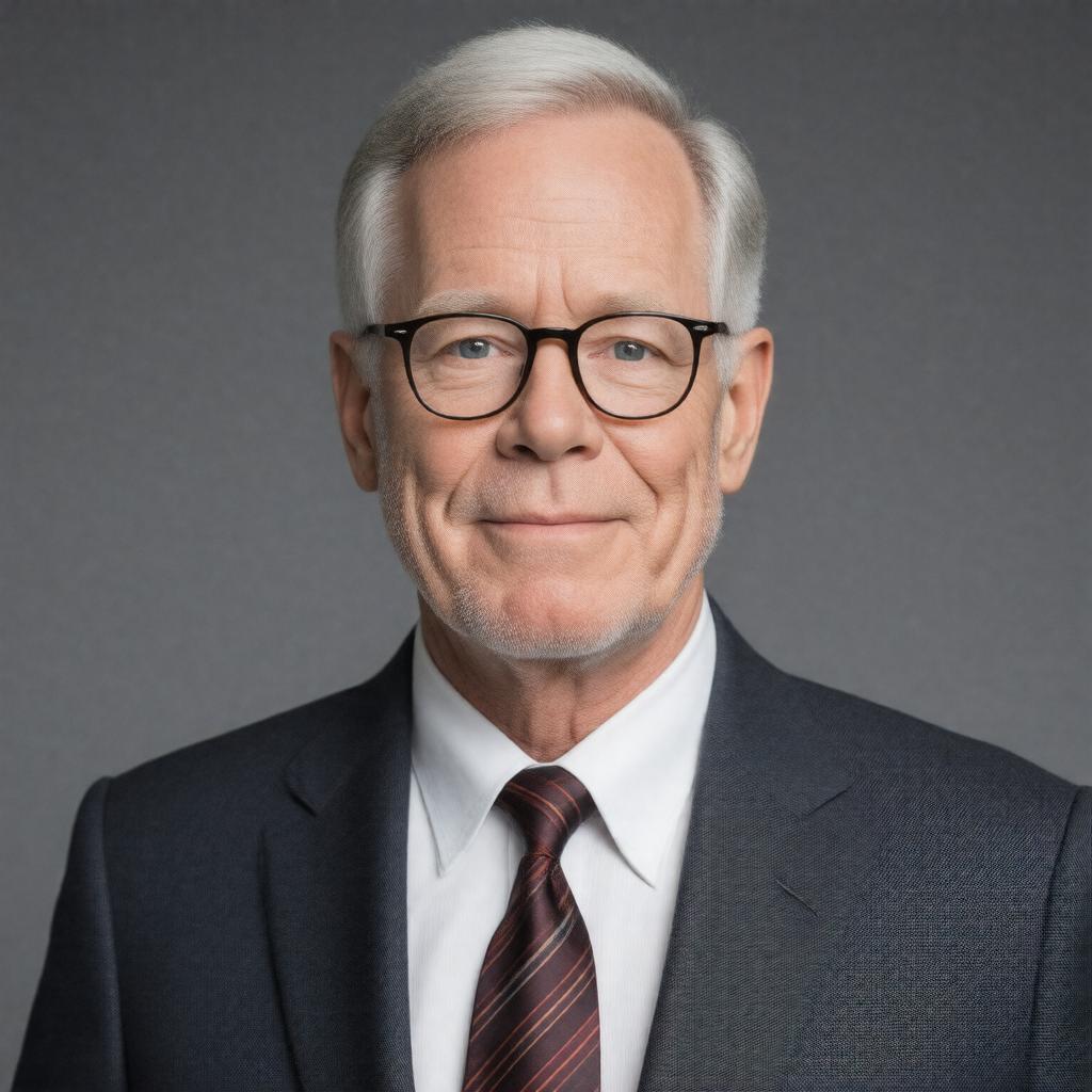 AI-created image of David Letterman