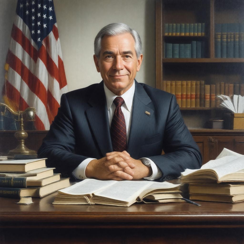 AI-created image of David Limbaugh