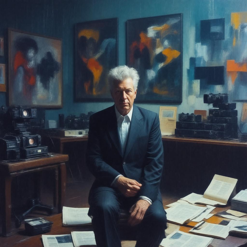 AI-created image of David Lynch