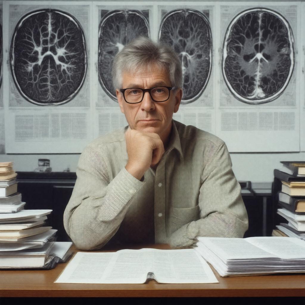 AI-created image of David Marr