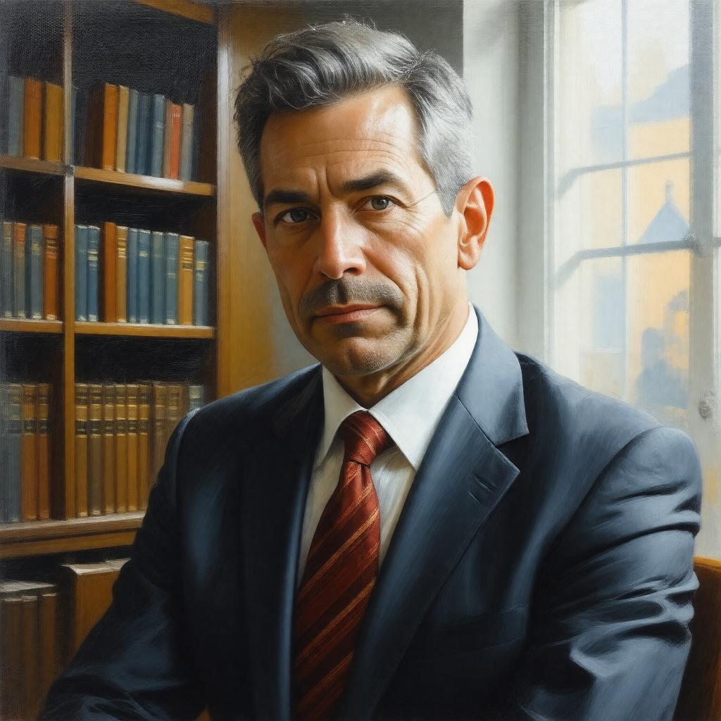 AI-created image of David Nirenberg