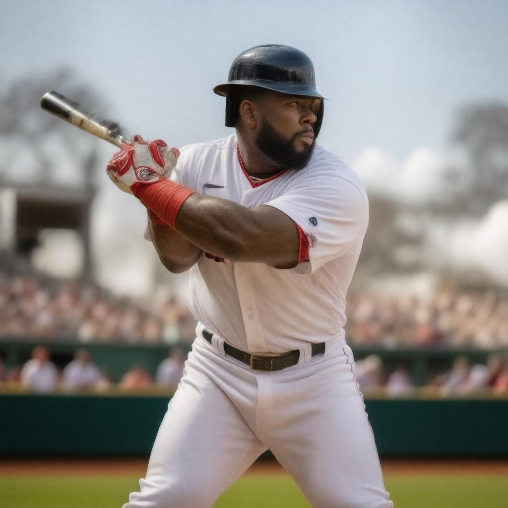 AI-created image of David Ortiz