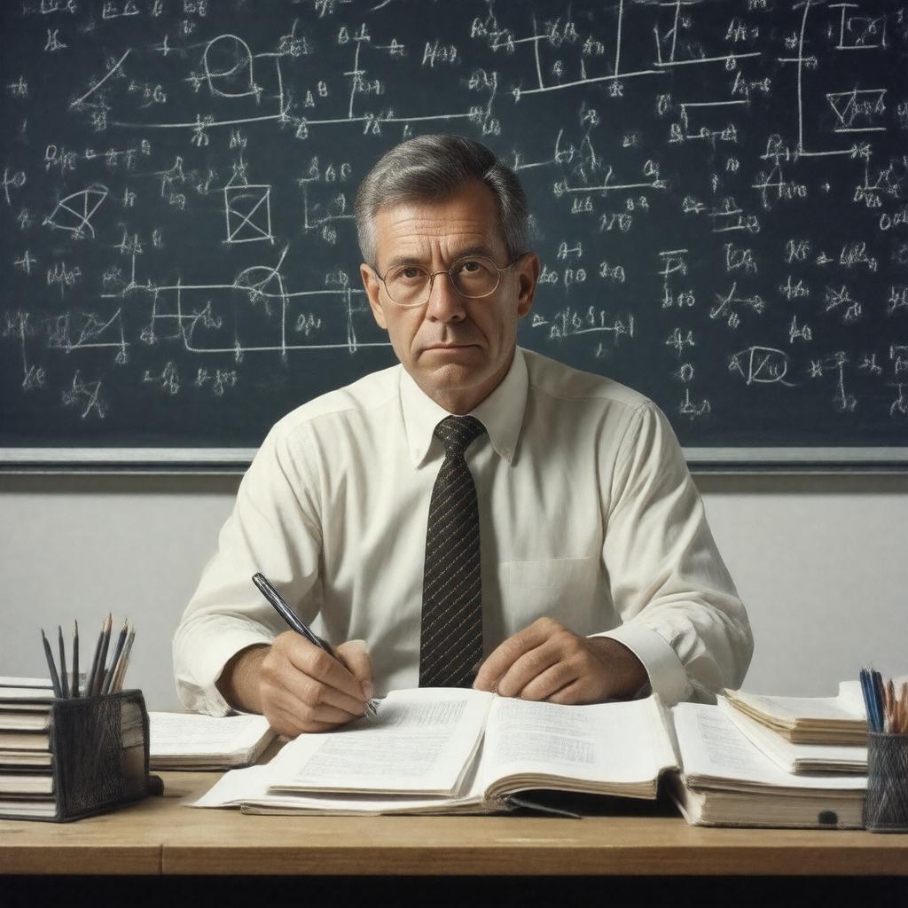 AI-created image of David P. Robbins