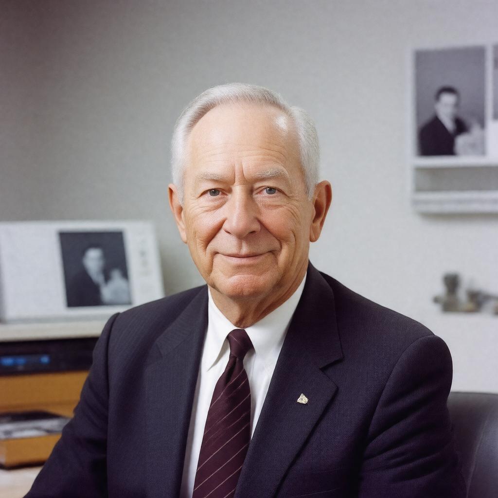 AI-created image of David Packard