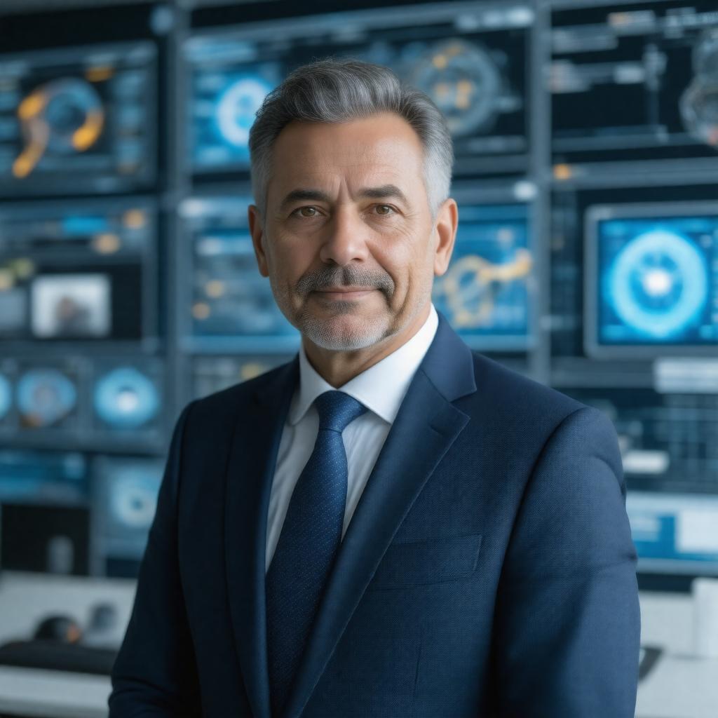 AI-created image of David Parekh