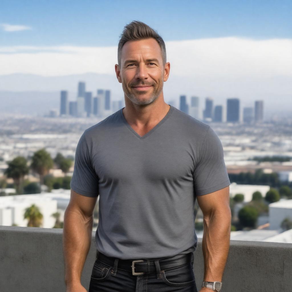 AI-created image of David Paul Olsen