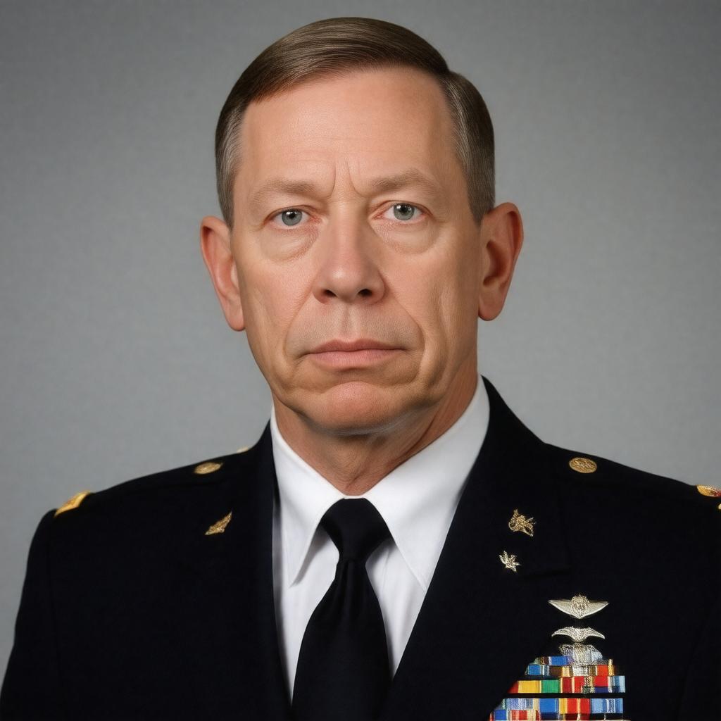 AI-created image of David Petraeus