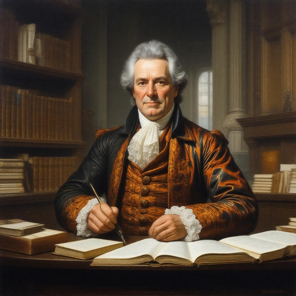 AI-created image of David Pitcairn