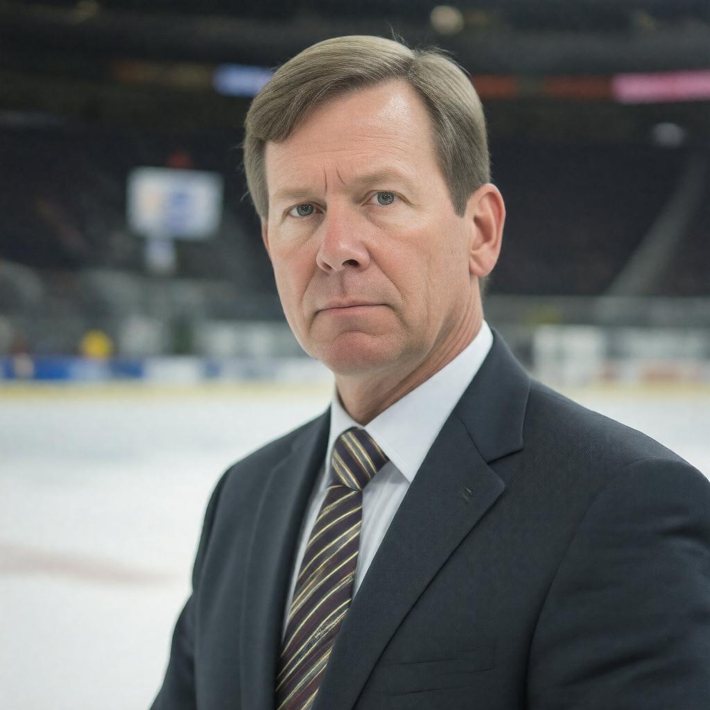 Click to view larger image AI-created image of David Poile