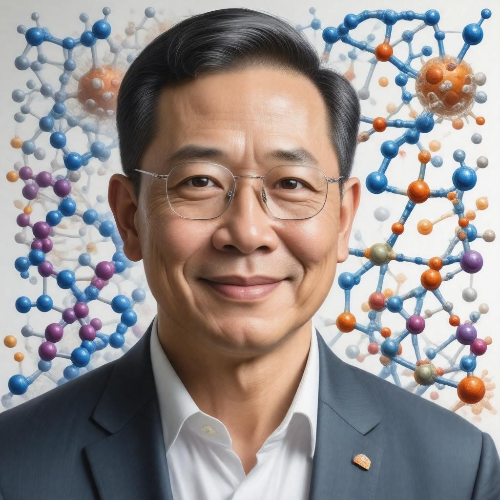 AI-created image of David R. Liu