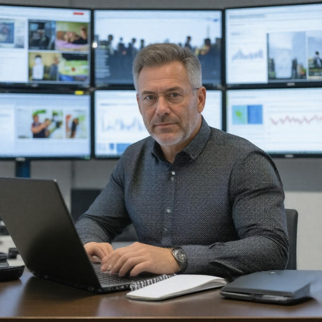 AI-created image of David Ramli