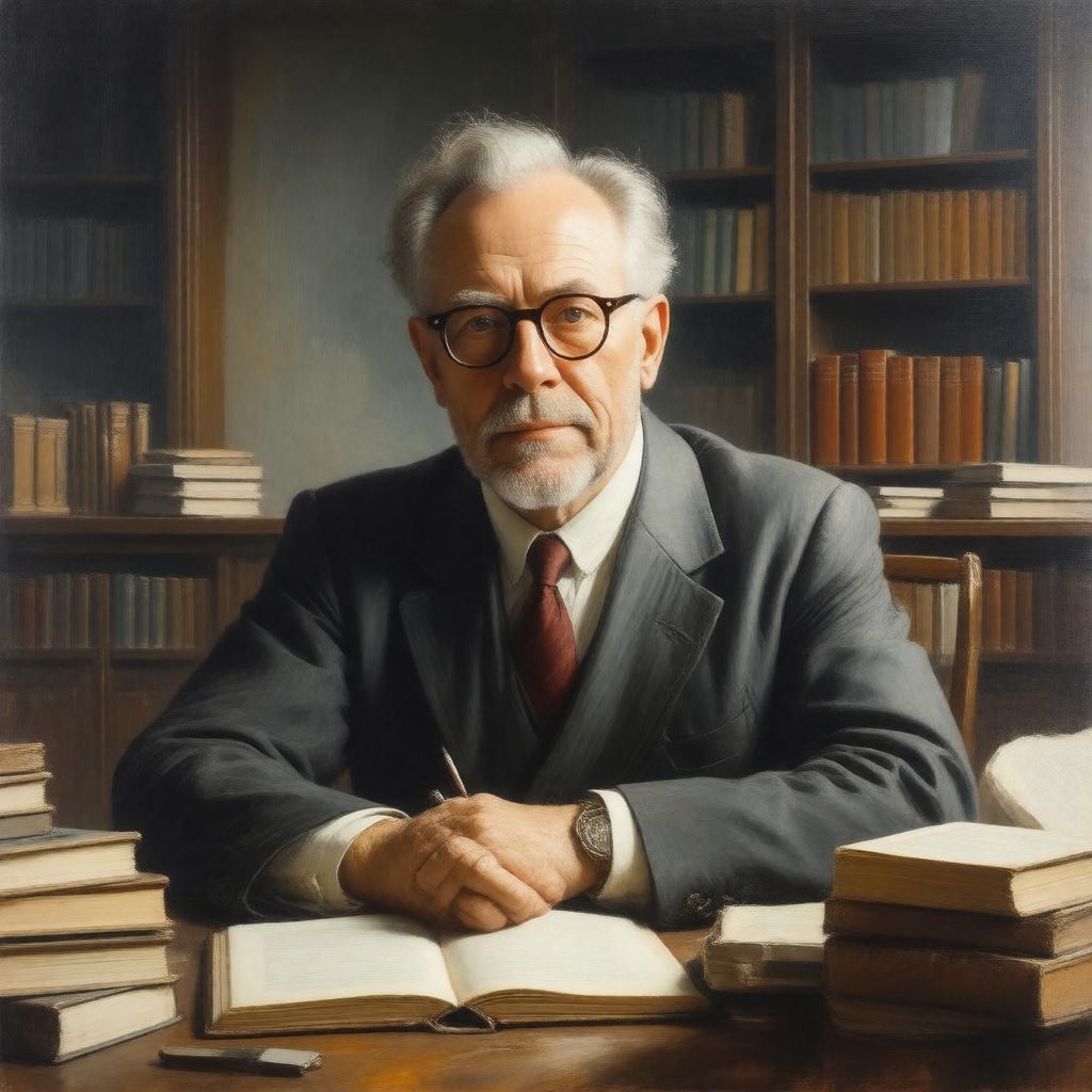 AI-created image of David Ray Griffin