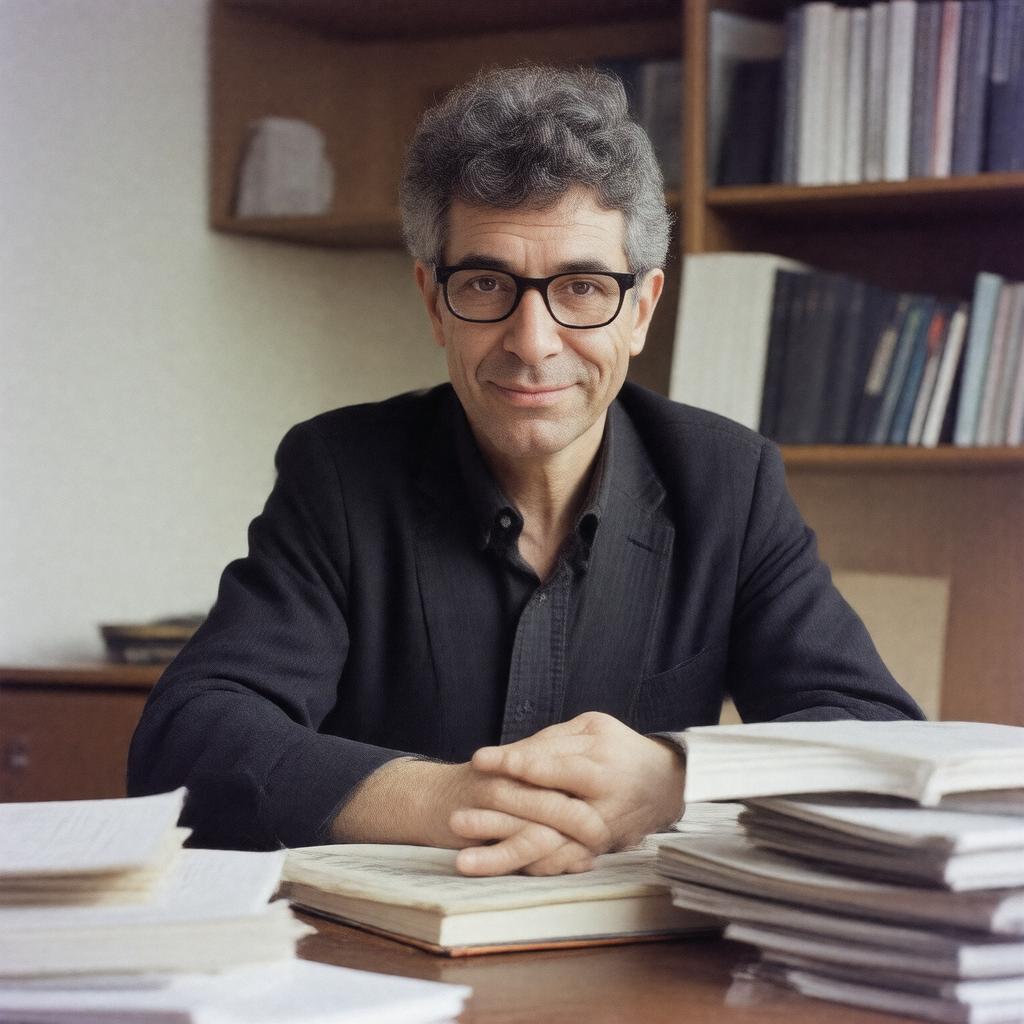 AI-created image of David Remnick