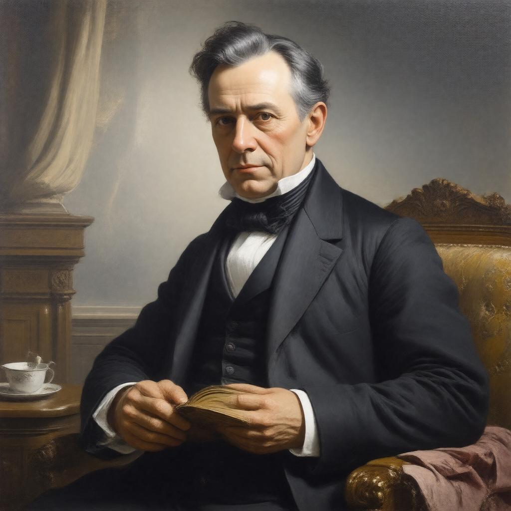 AI-created image of David Ricardo