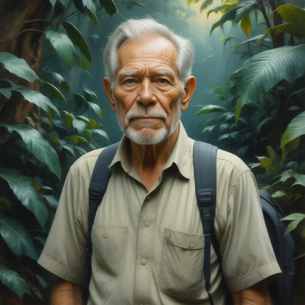 AI-created image of David Seaborg