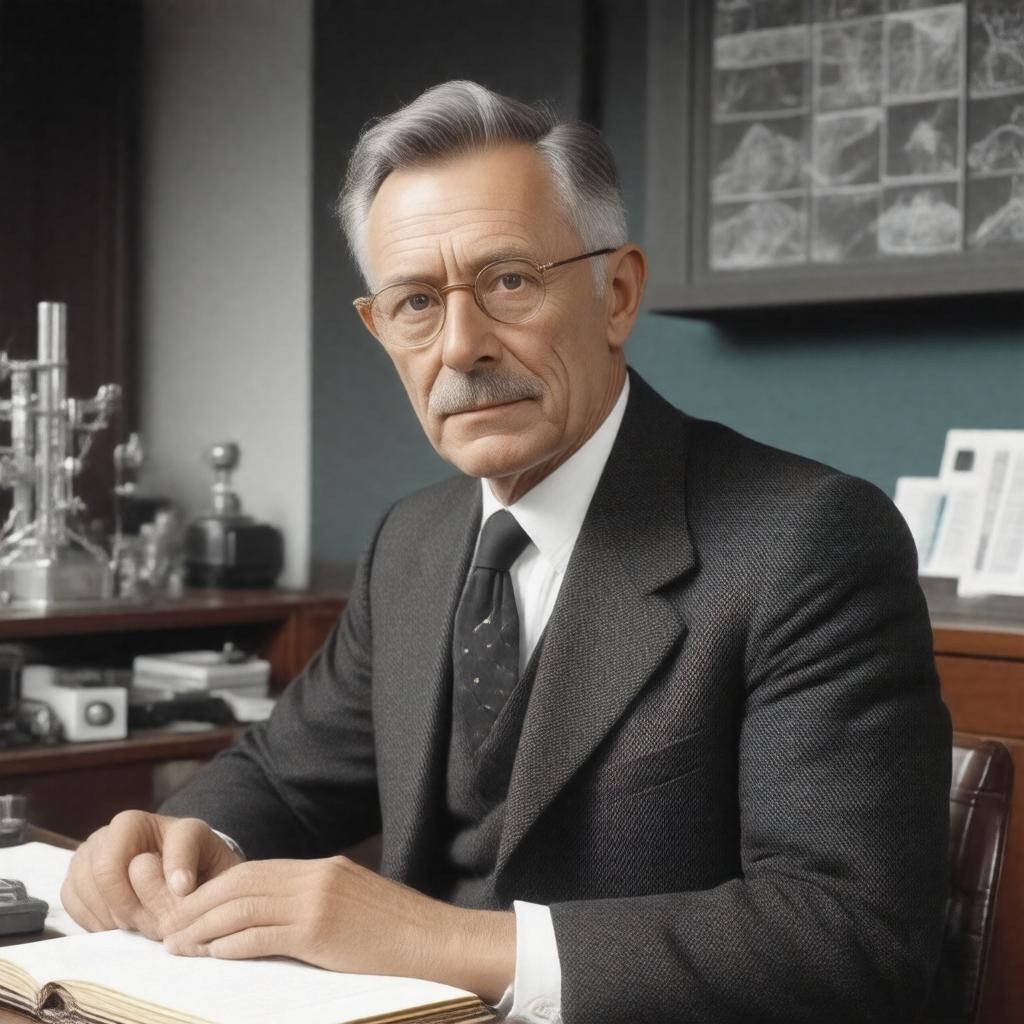 AI-created image of David Shoenberg