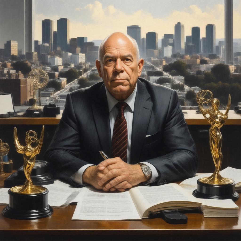 AI-created image of David Simon