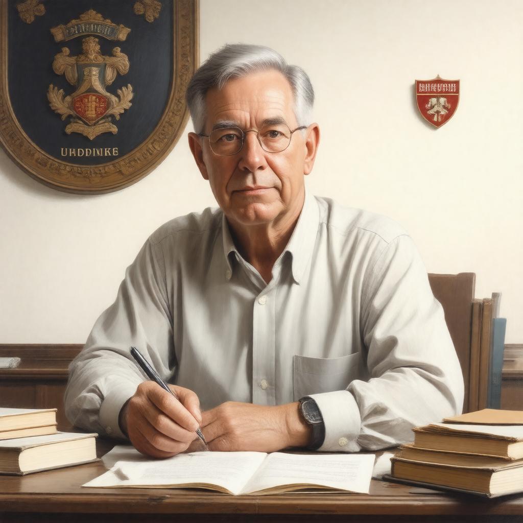 AI-created image of David Updike