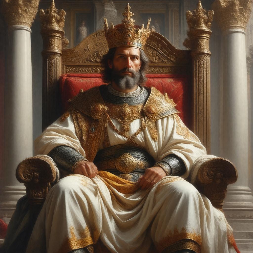 AI-created image of David VI Narin