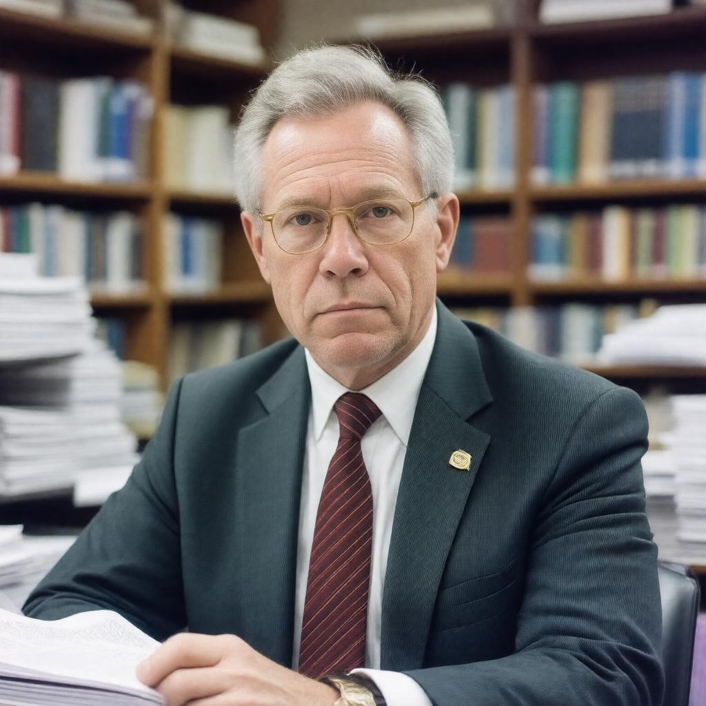 AI-created image of David Von Drehle