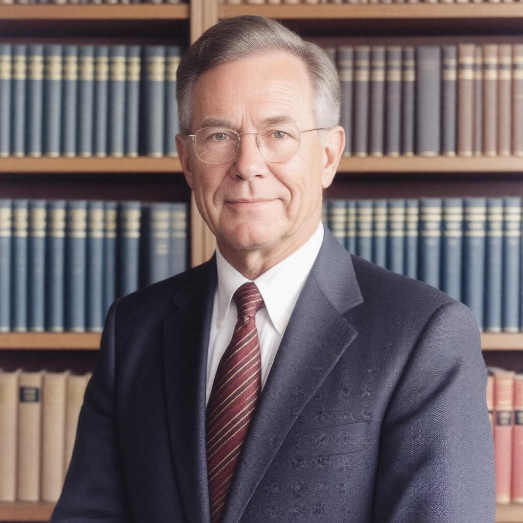 AI-created image of David W. Oxtoby