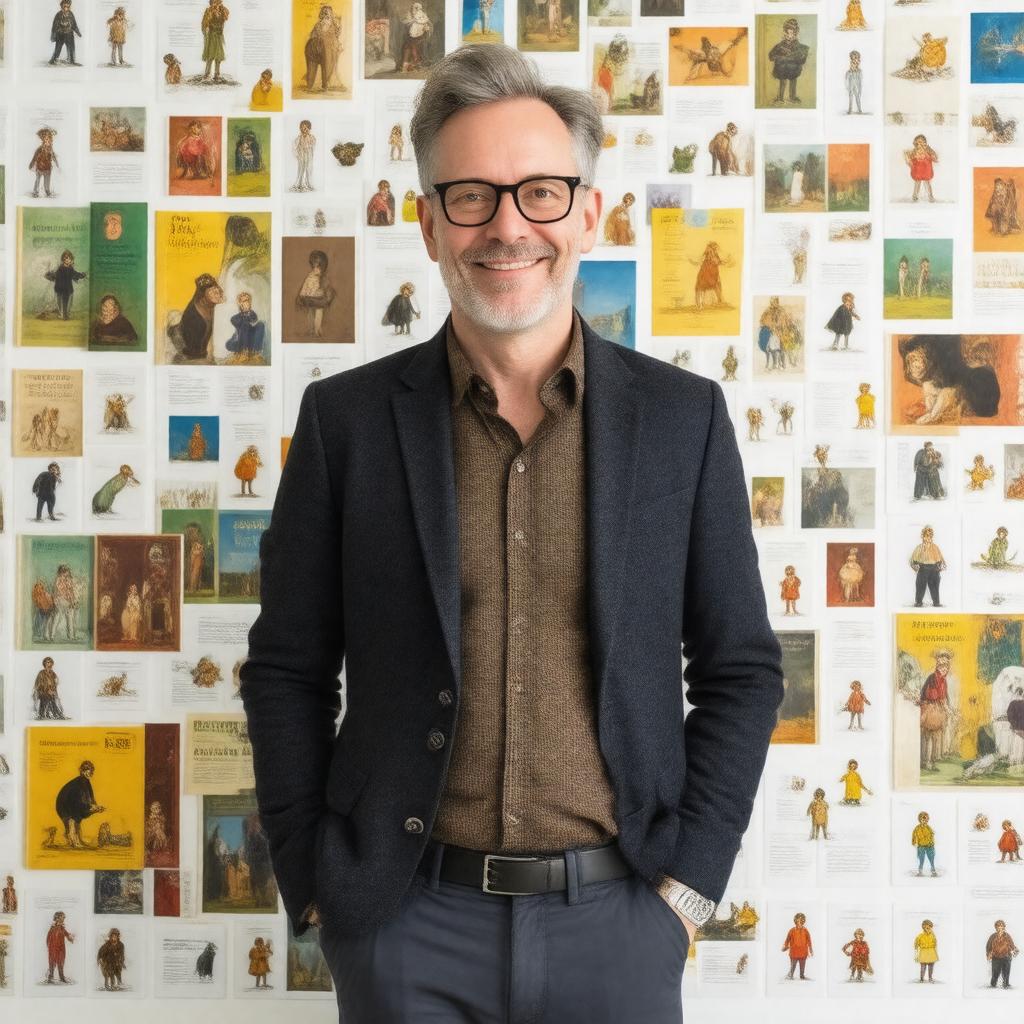 AI-created image of David Walliams