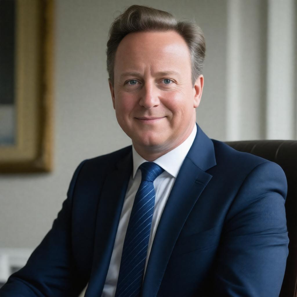 AI-created image of David William Donald Cameron