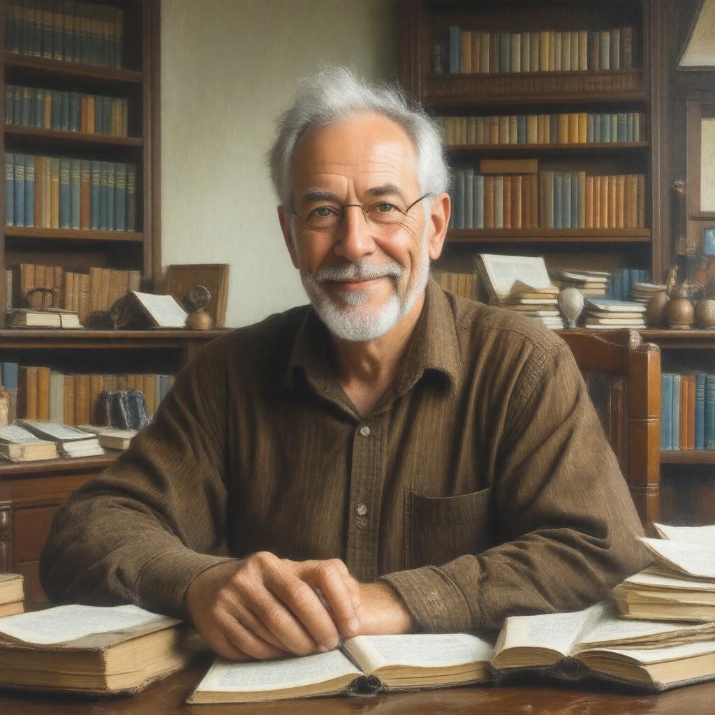 AI-created image of David Wood