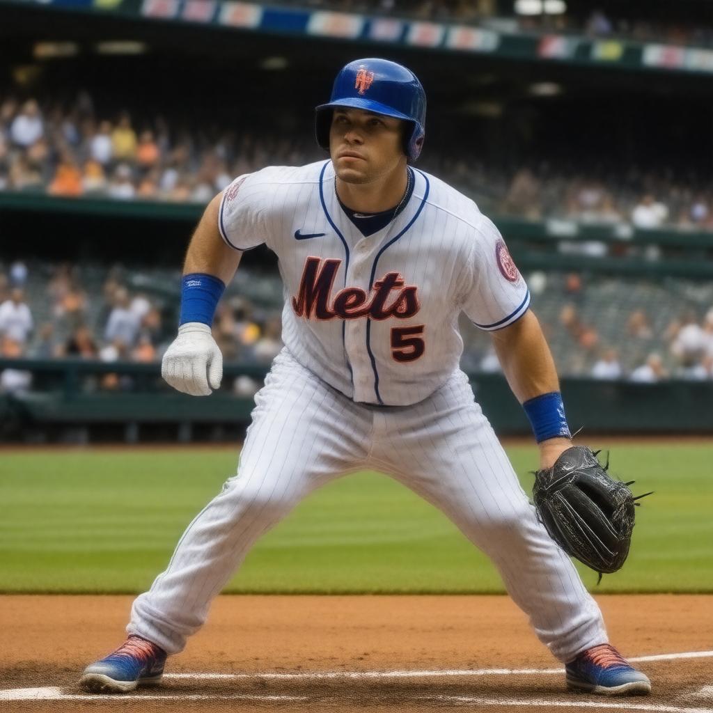 AI-created image of David Wright