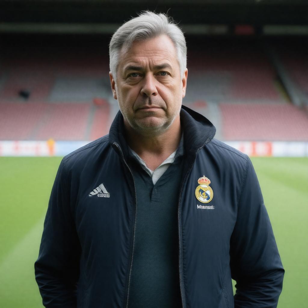 Click to view larger image AI-created image of Davide Ancelotti