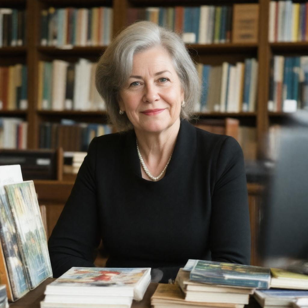 AI-created image of Dawn Finch