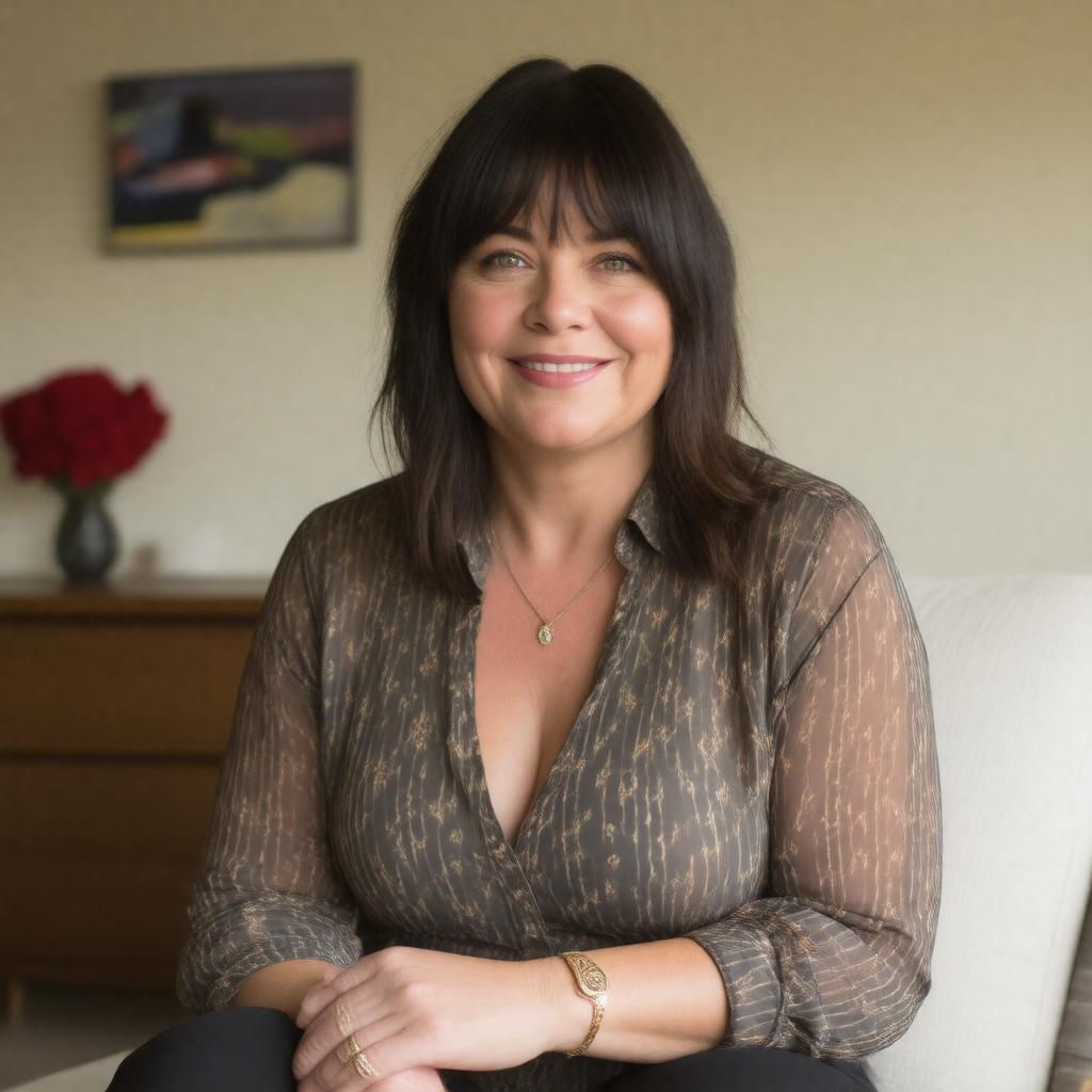 AI-created image of Dawn French