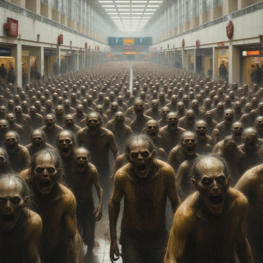 AI-created image of Dawn of the Dead