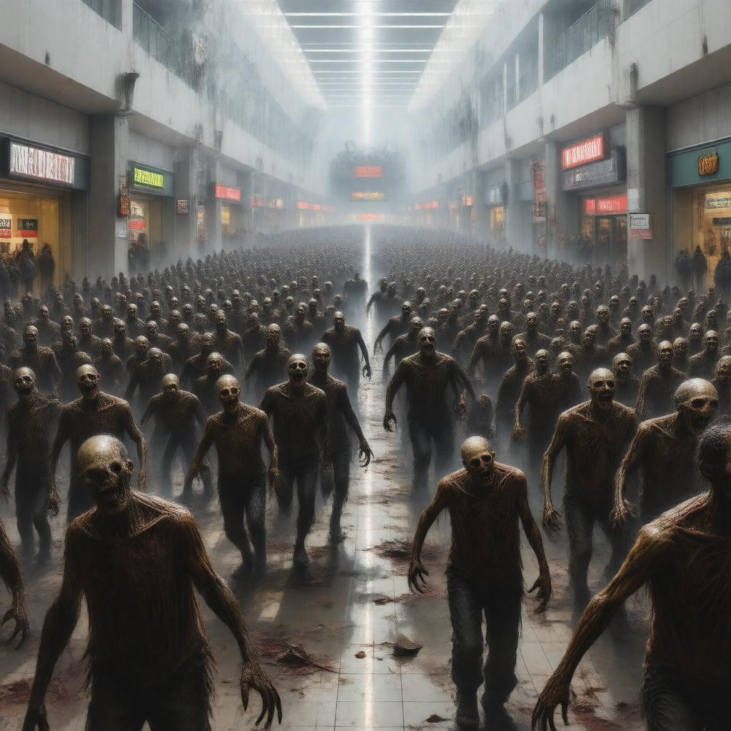 AI-created image of Dawn of the Dead (2004 film)