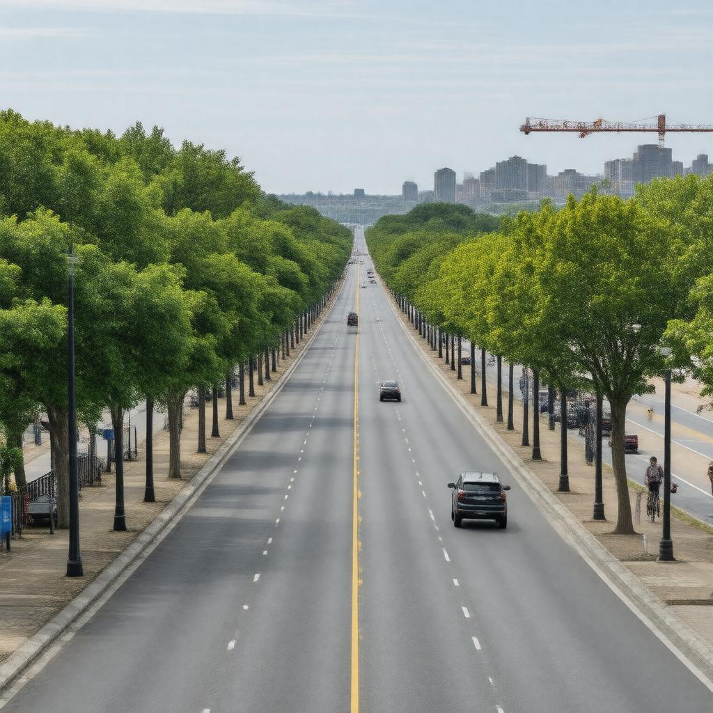 AI-created image of Day Boulevard