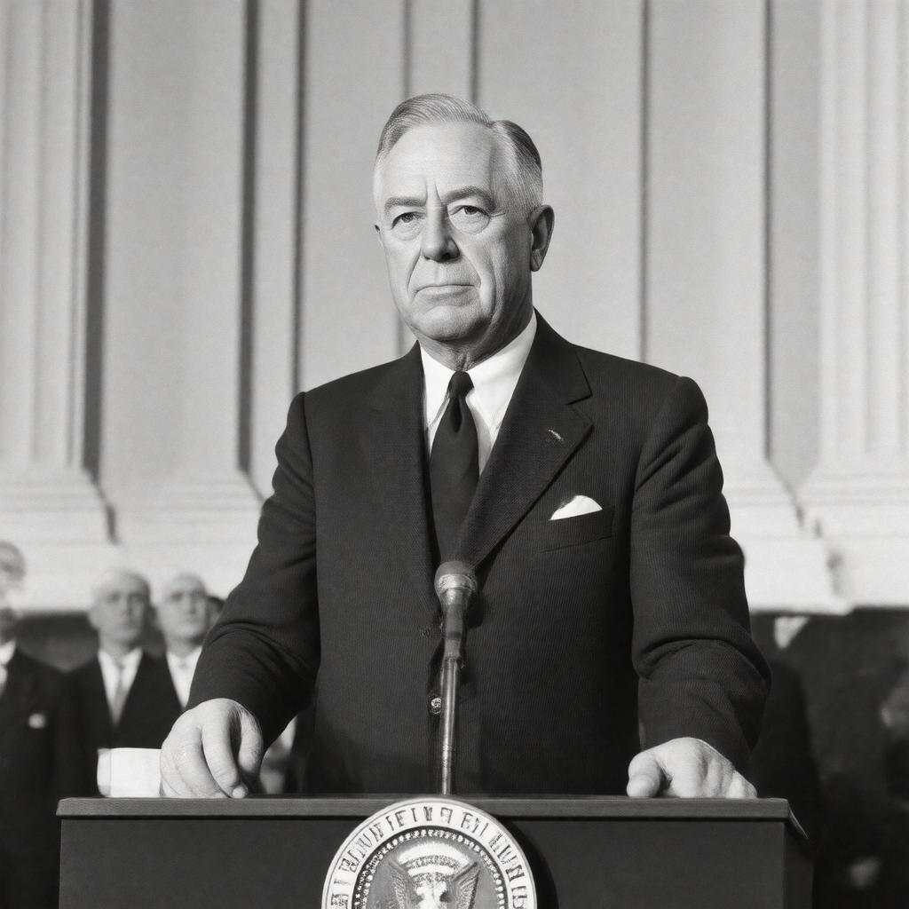 Click to view larger image AI-created image of Day of Infamy speech