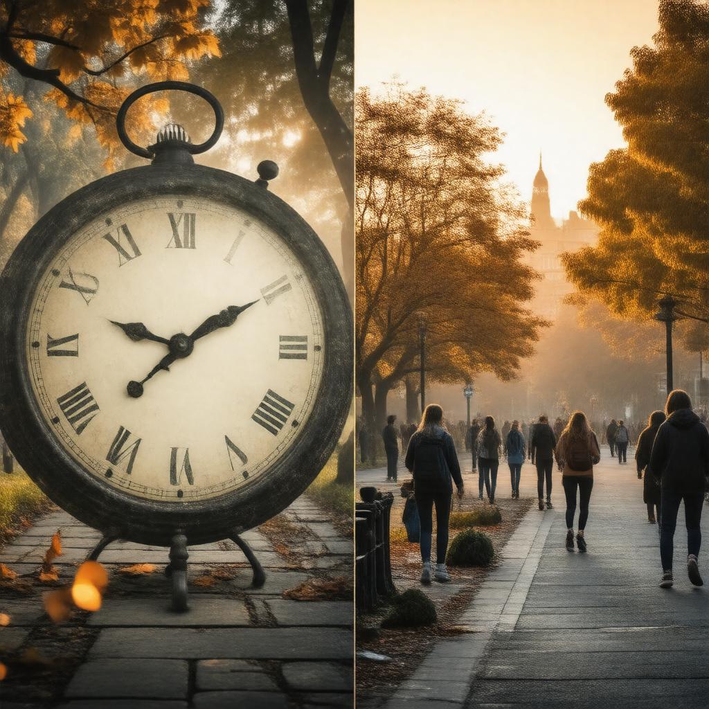 AI-created image of Daylight Saving Time