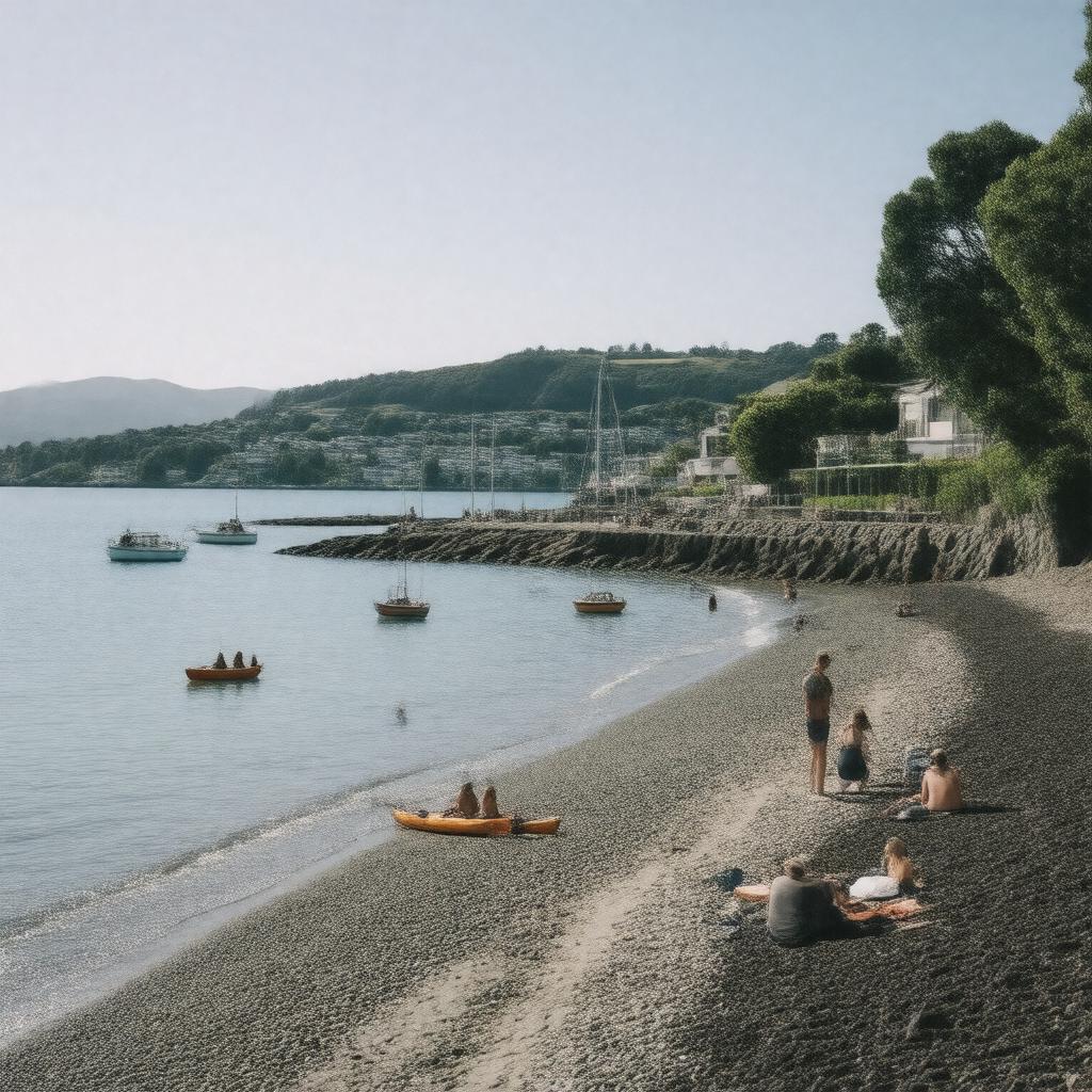 AI-created image of Days Bay