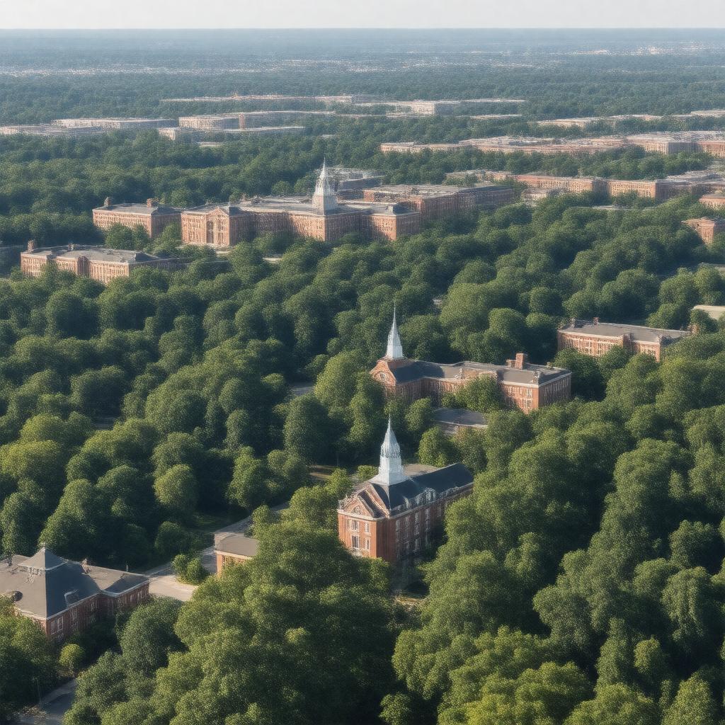 AI-created image of Dayton University