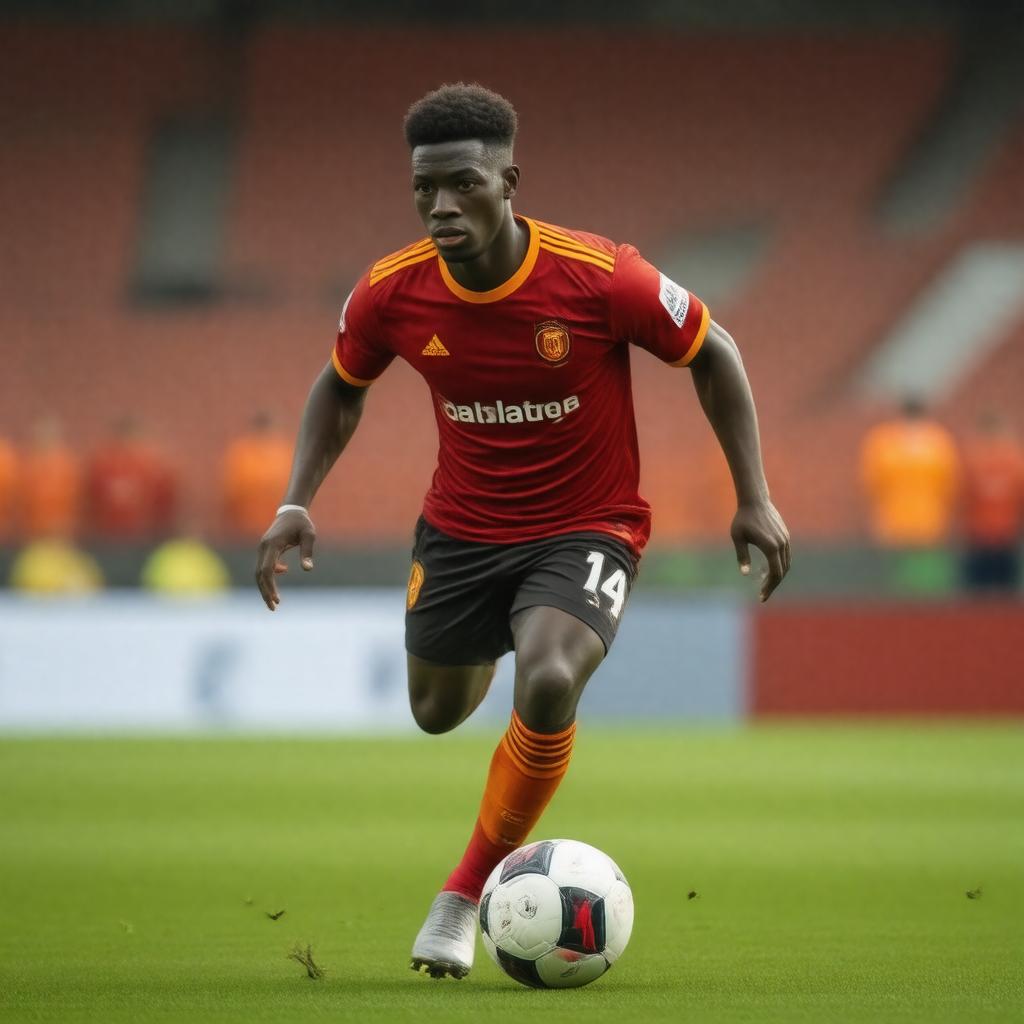 AI-created image of Dazet Wilfried Armel Zaha