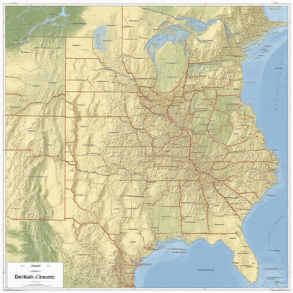 AI-created image of DeKalb County