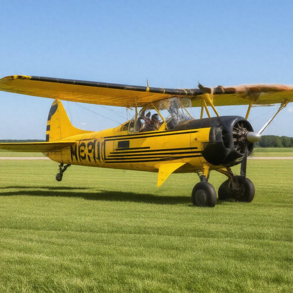 Click to view larger image AI-created image of De Havilland Canada DHC-1 Chipmunk