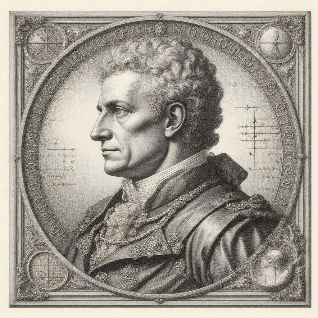 Click to view larger image AI-created image of De Morgan Medal