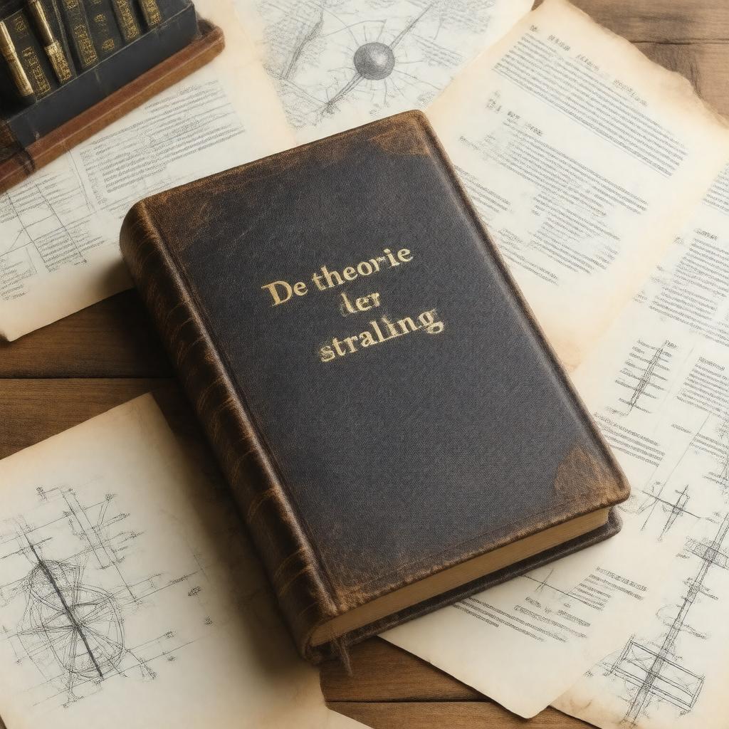 AI-created image of De theorie der straling