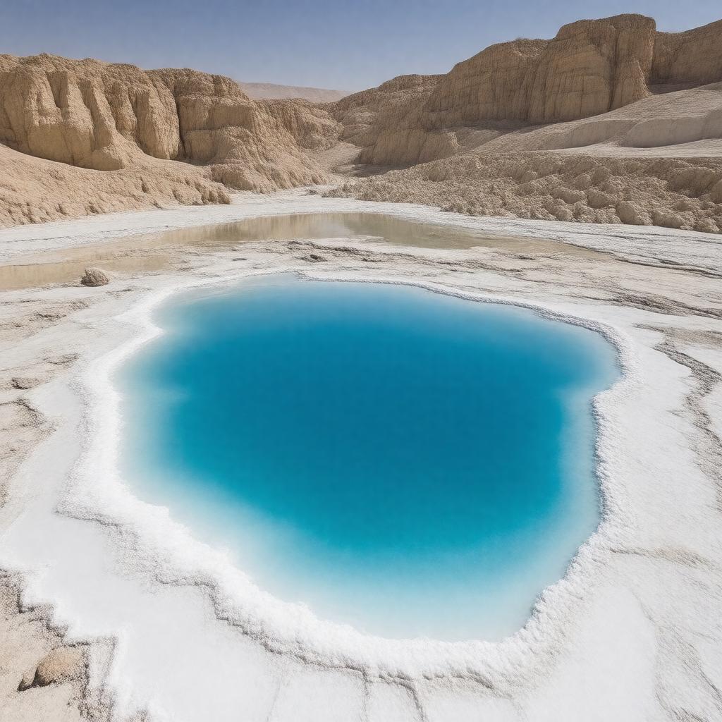 AI-created image of Dead Sea